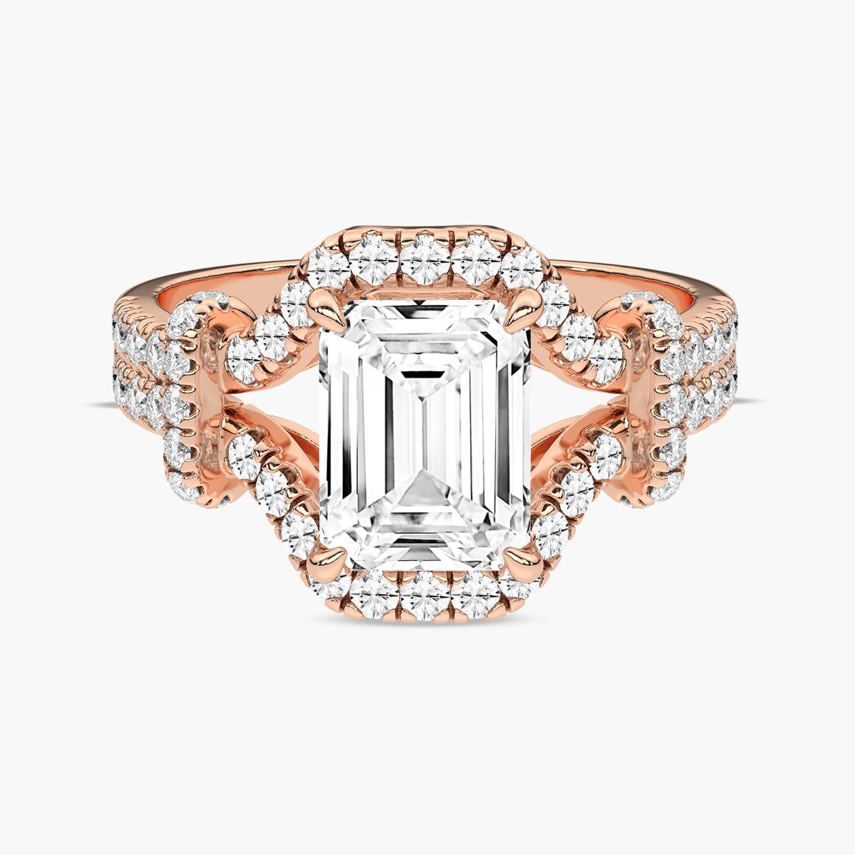Rose Gold - Emerald