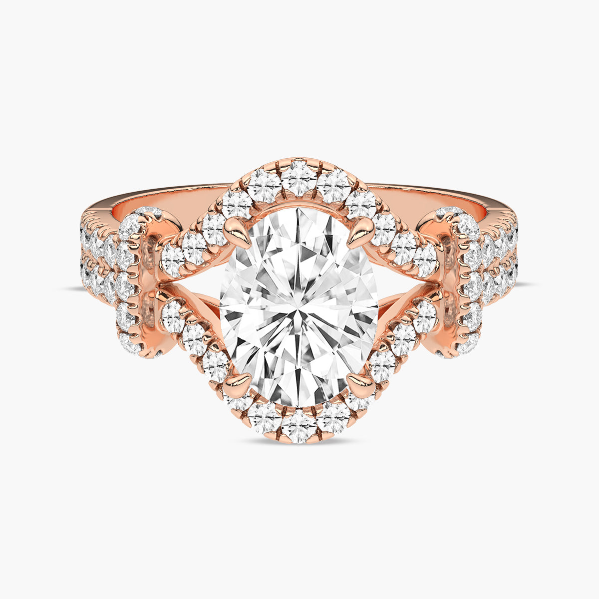 Rose Gold - Oval