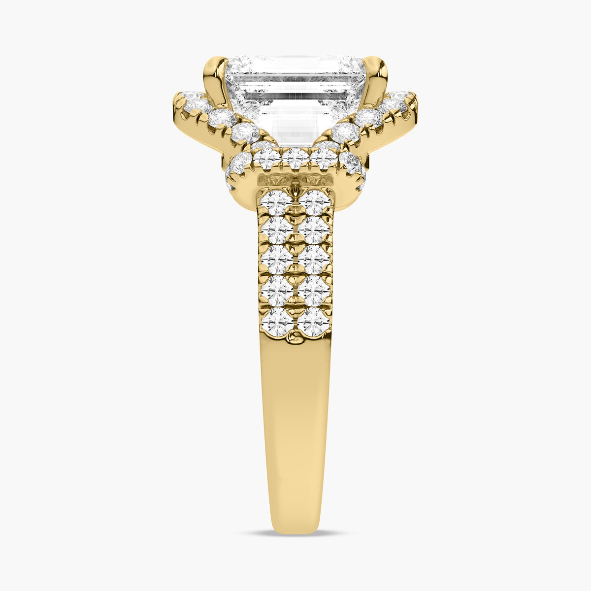 Yellow Gold - Emerald