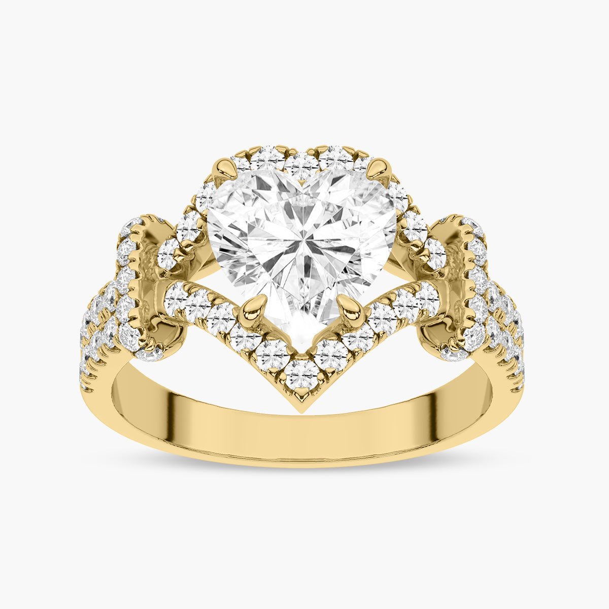 Yellow Gold - Heart