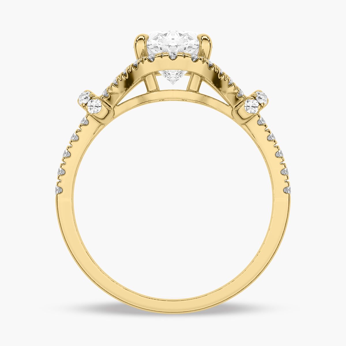 Yellow Gold - Oval