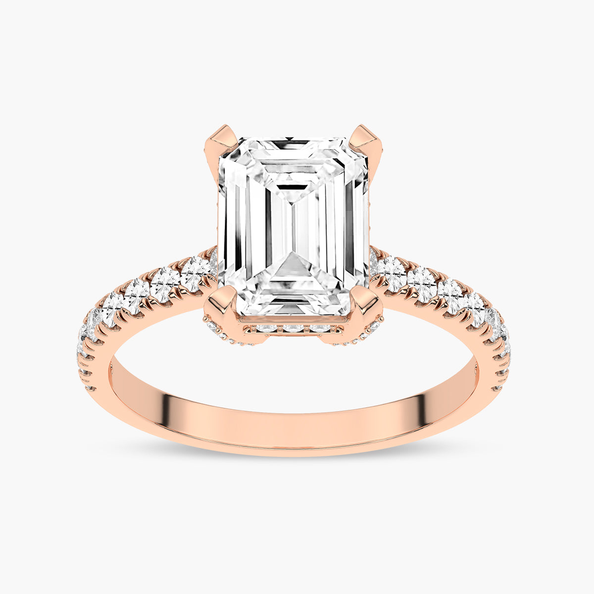 Rose Gold - Emerald