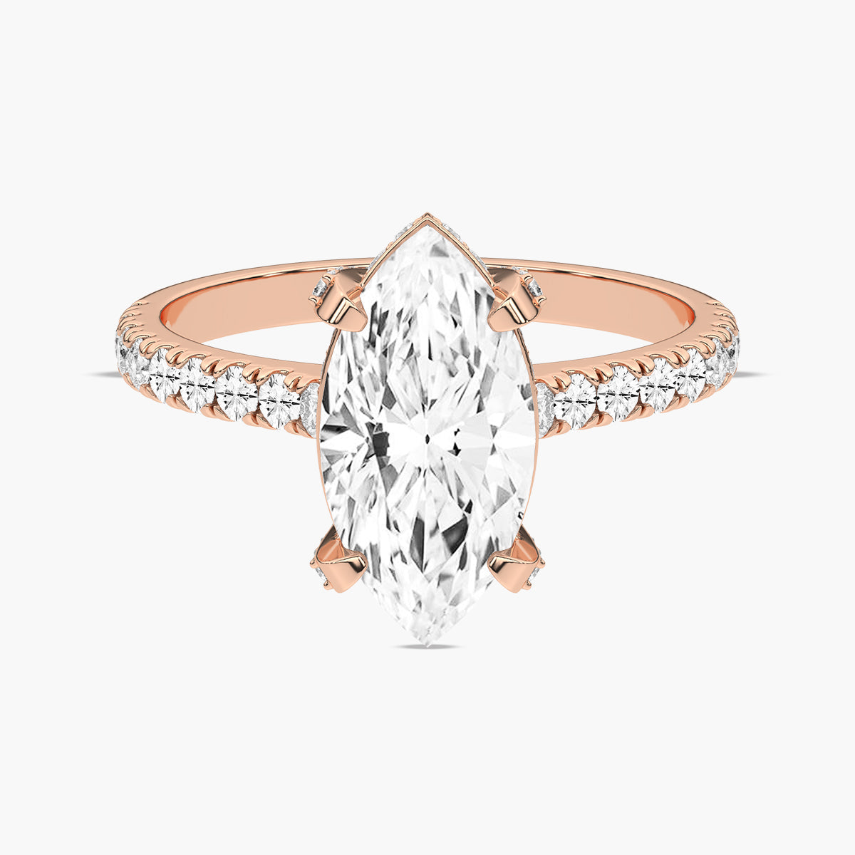 Rose Gold - Marquise