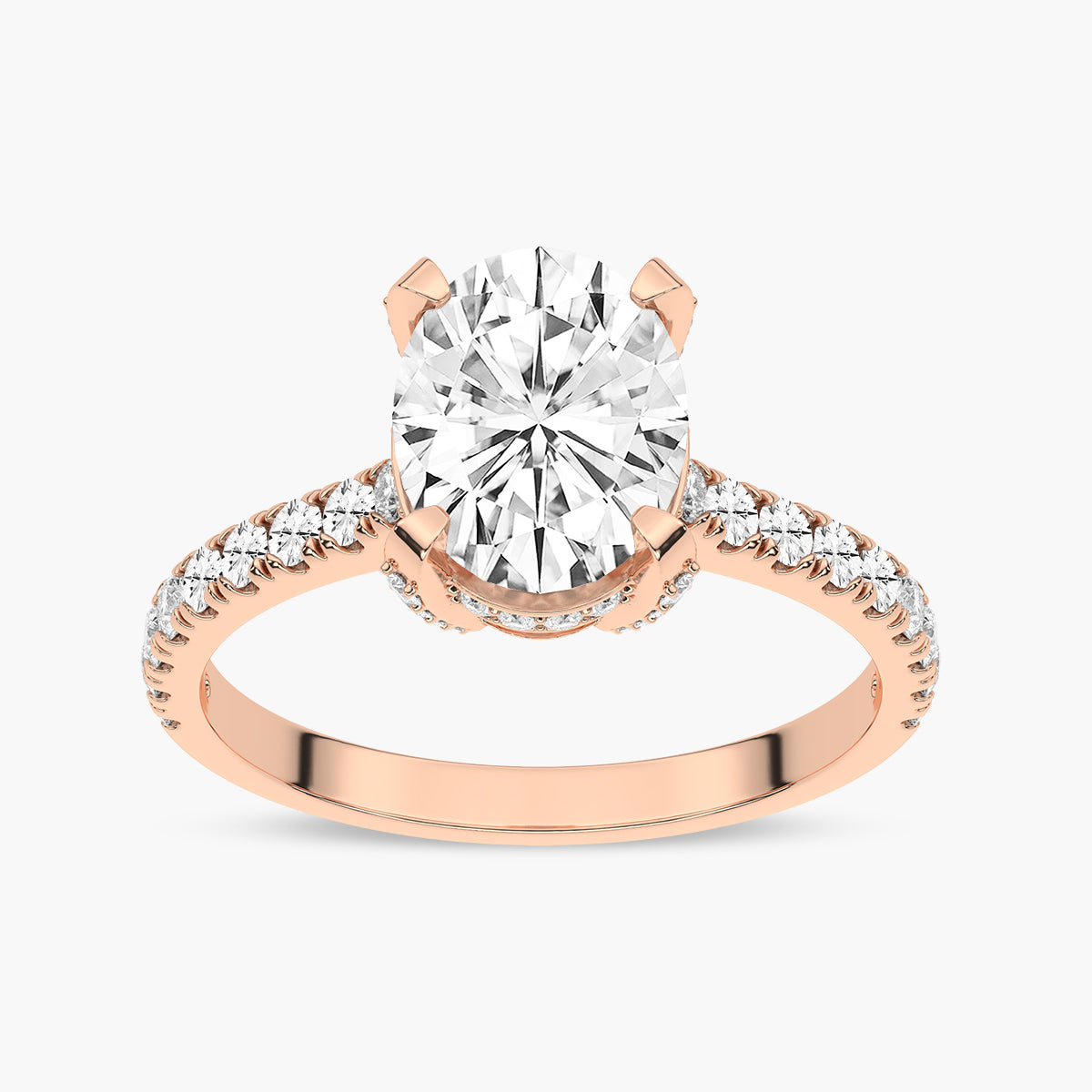 Rose Gold - Oval
