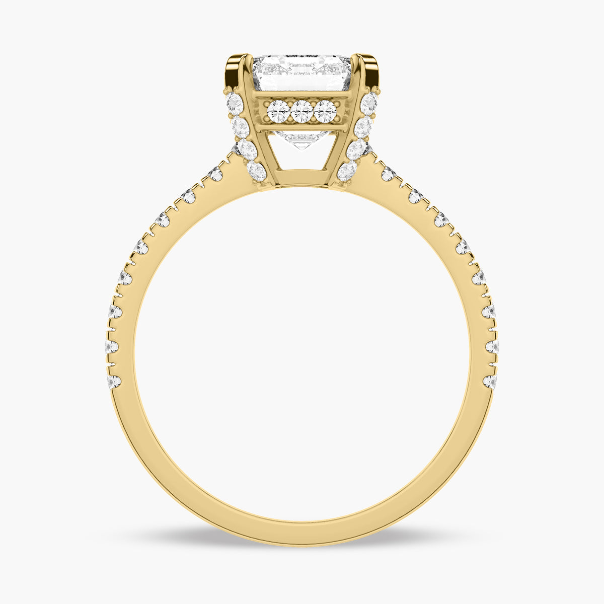 Yellow Gold - Emerald