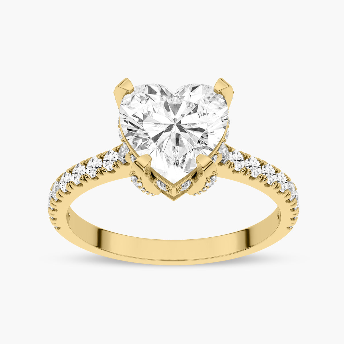 Yellow Gold - Heart