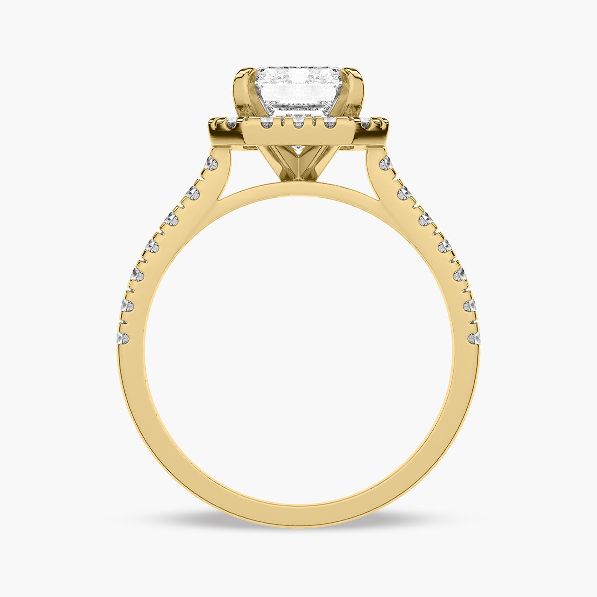 Yellow Gold - Emerald