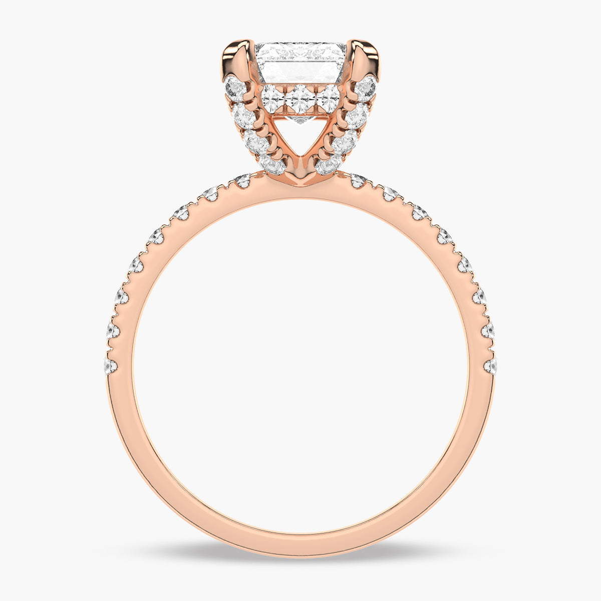 Rose Gold - Emerald