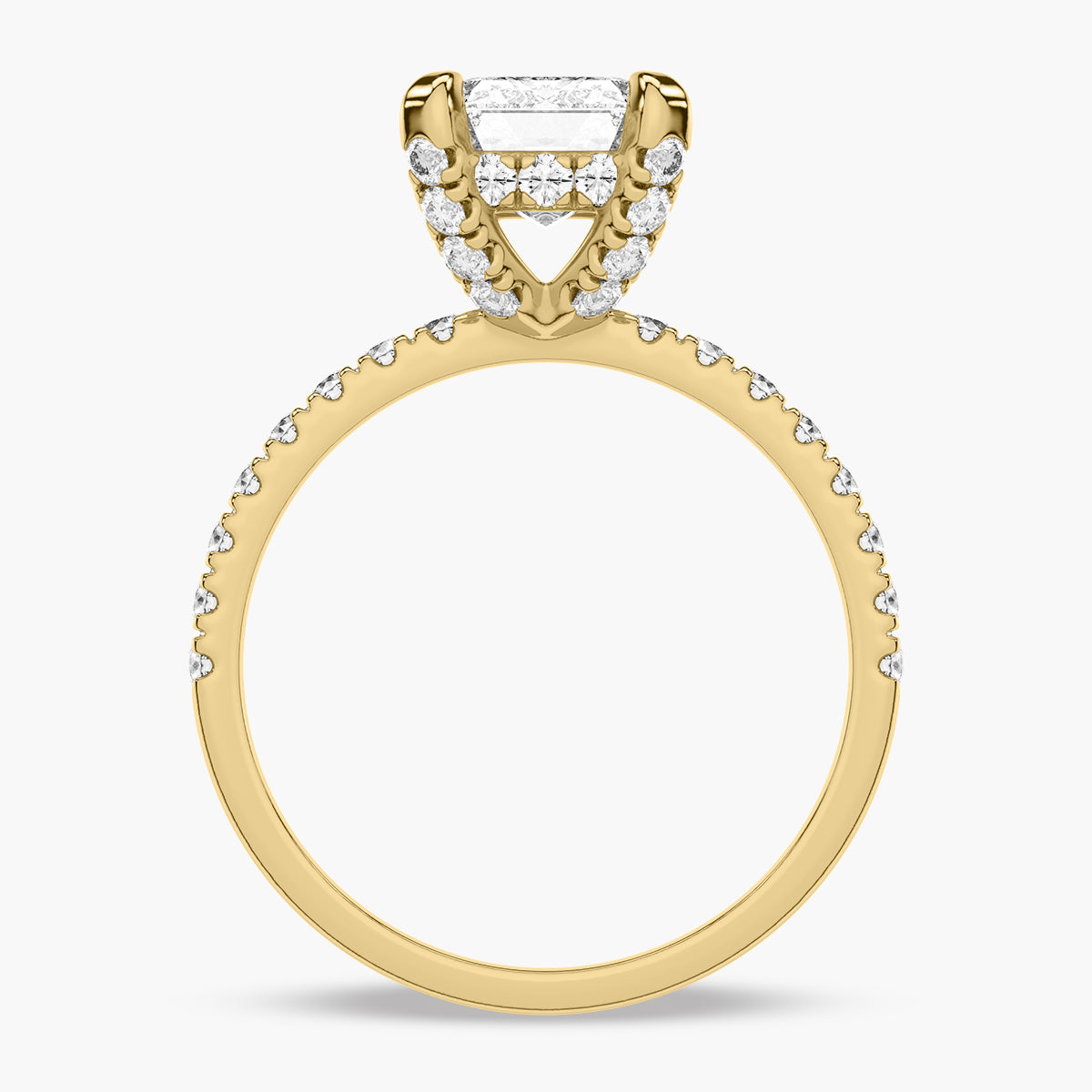 Yellow Gold - Emerald