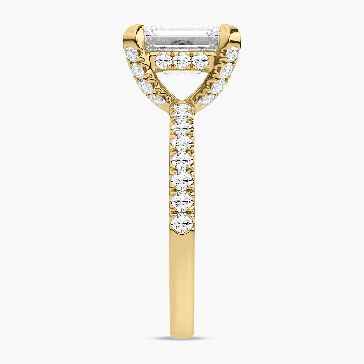 Yellow Gold - Emerald