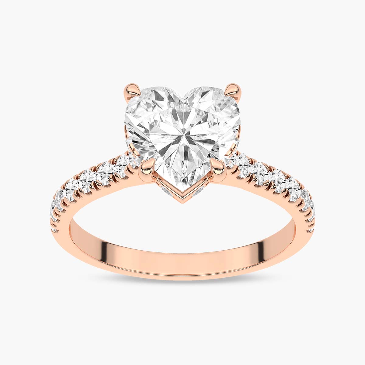 Rose Gold - Heart