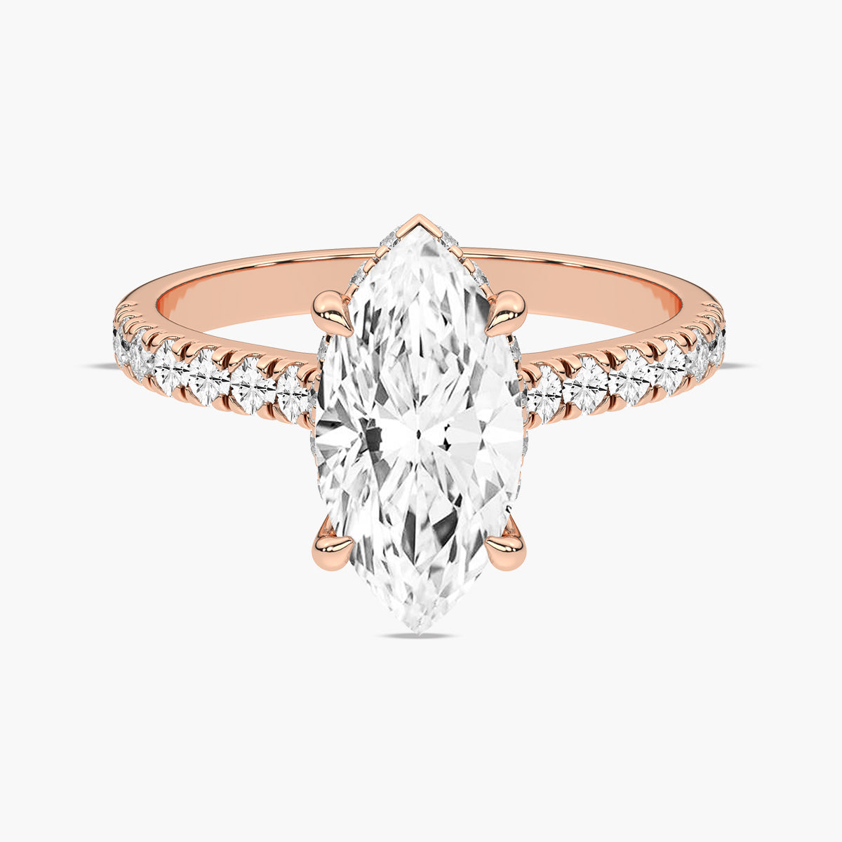 Rose Gold - Marquise