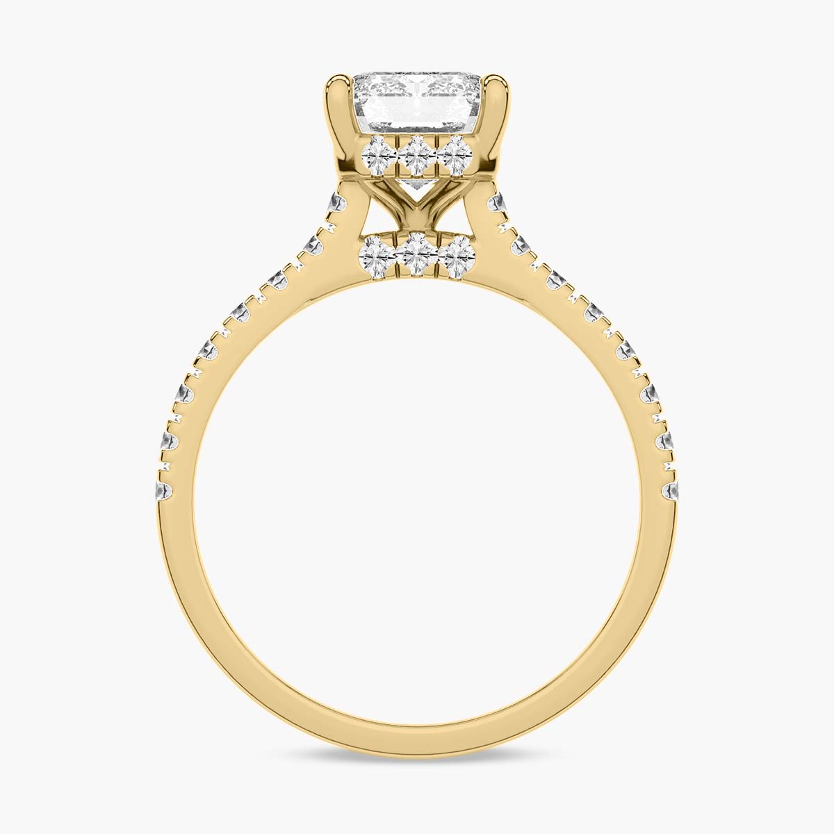 Yellow Gold - Emerald