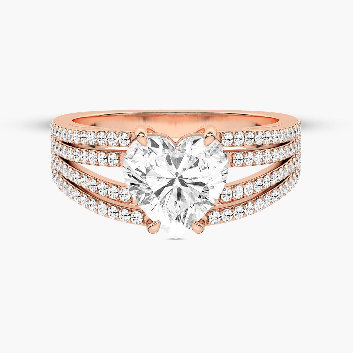 Rose Gold - Heart