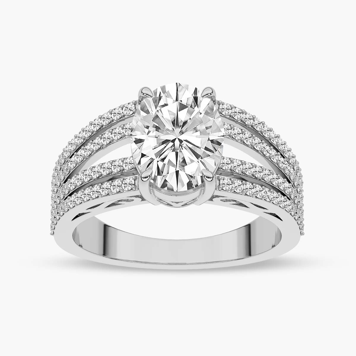 Platinum - Oval