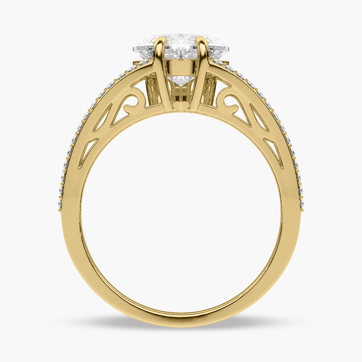 Yellow Gold - Heart