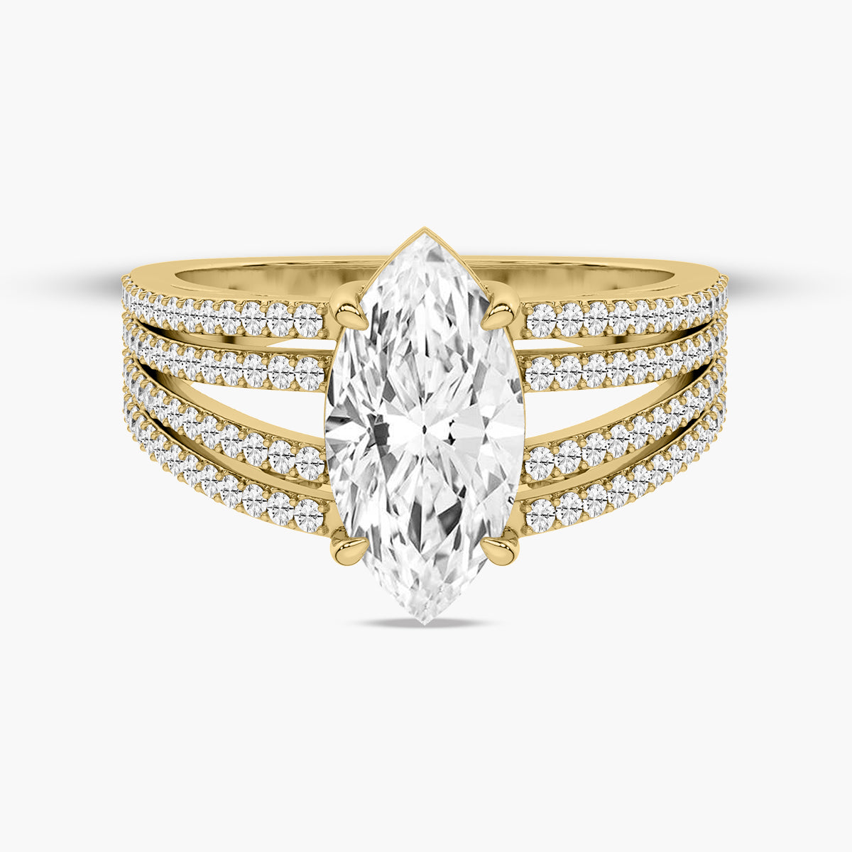 Yellow Gold - Marquise