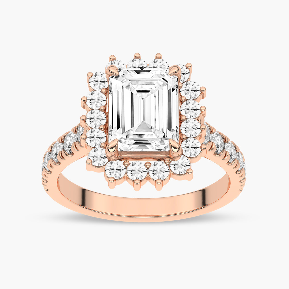 Rose Gold - Emerald