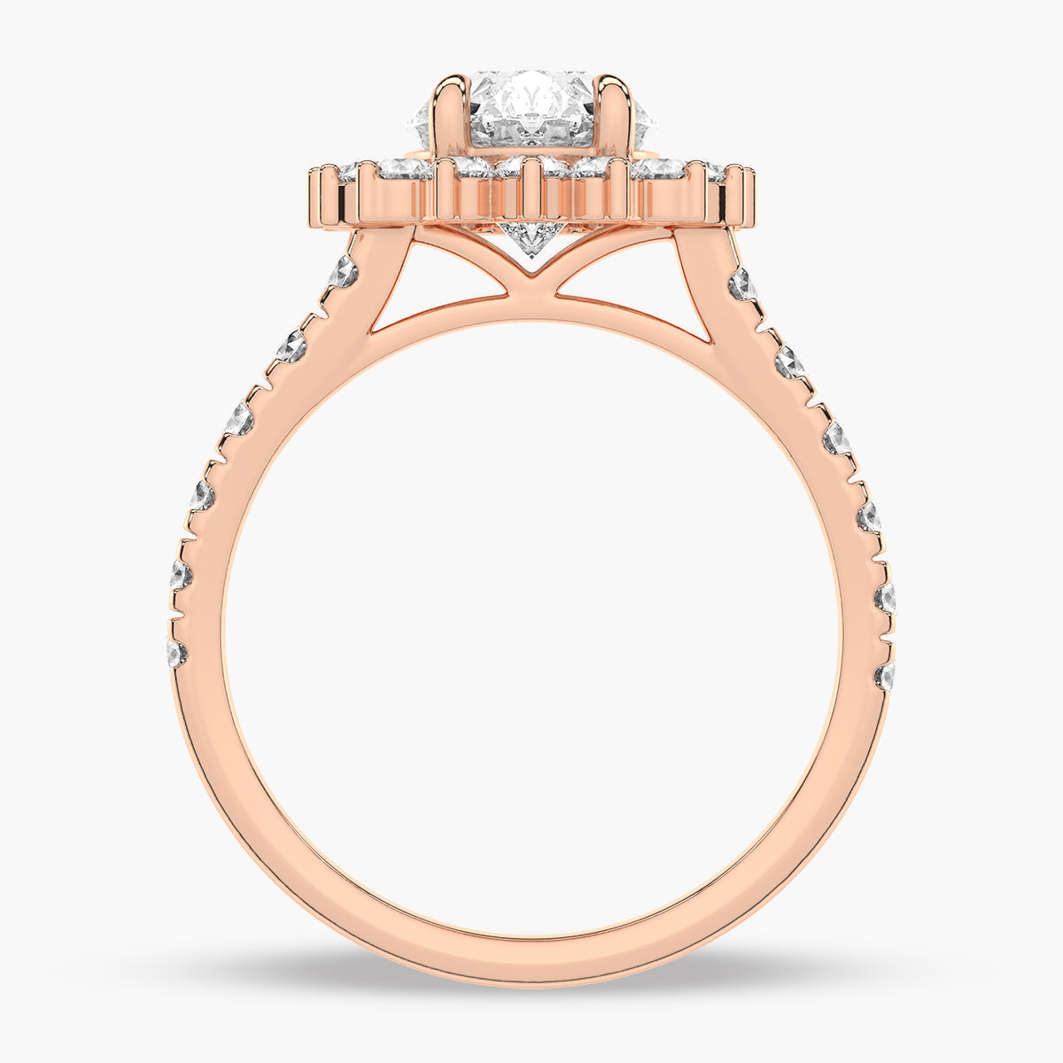 Rose Gold - Oval