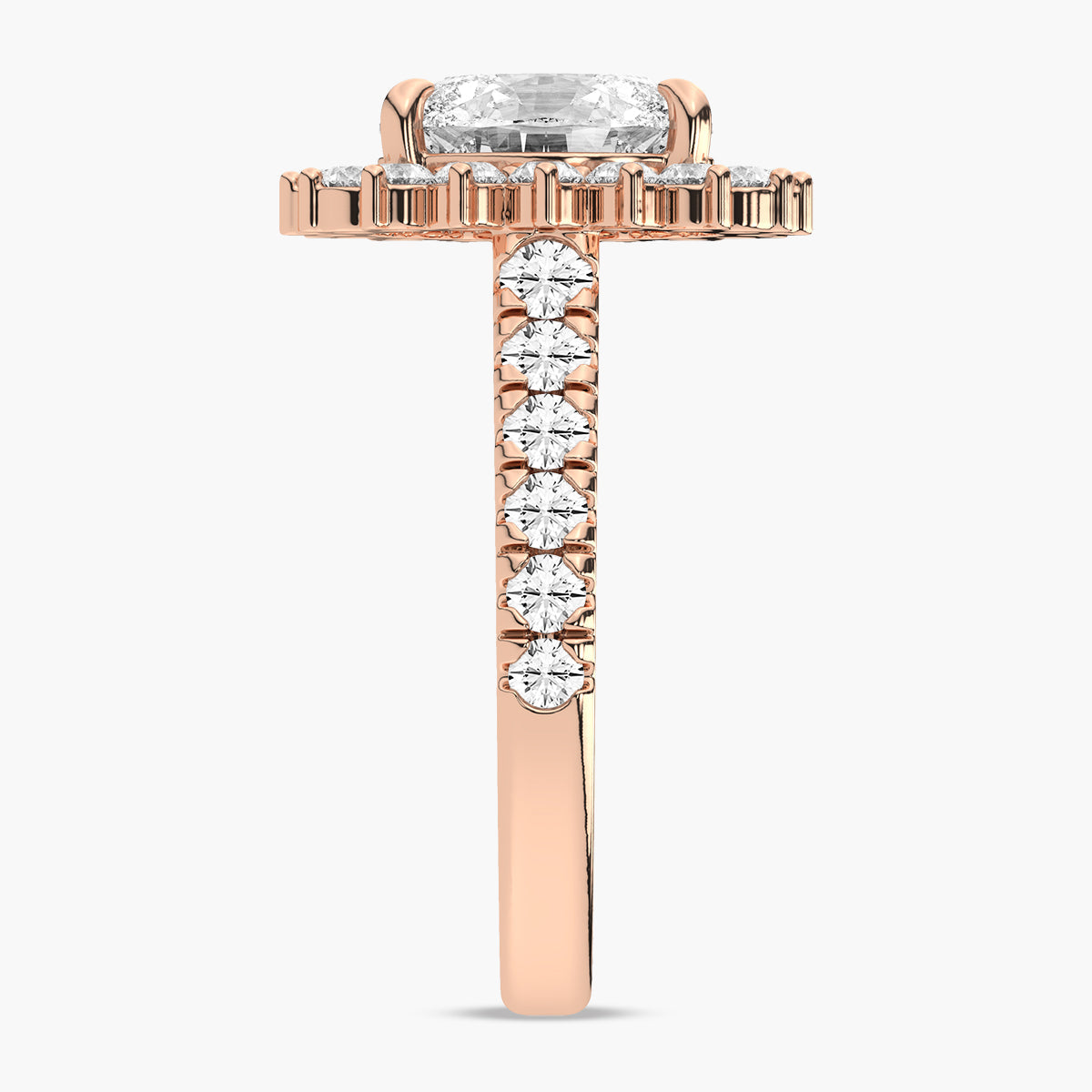 Rose Gold - Oval