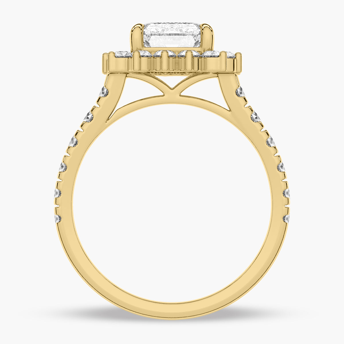 Yellow Gold - Emerald