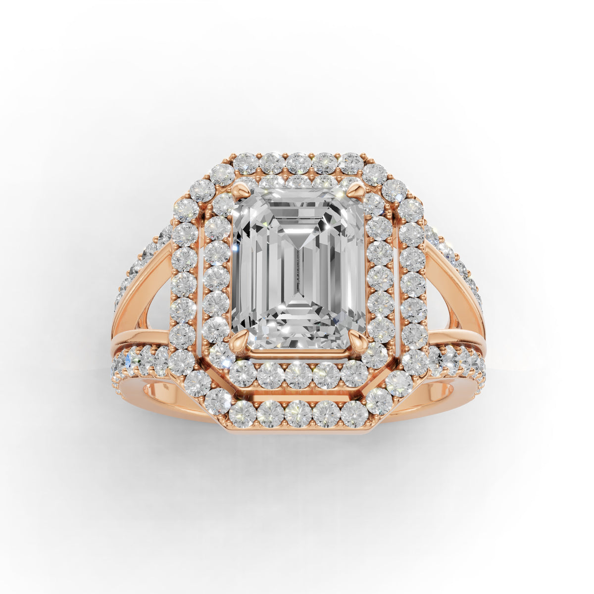 Rose Gold - Emerald