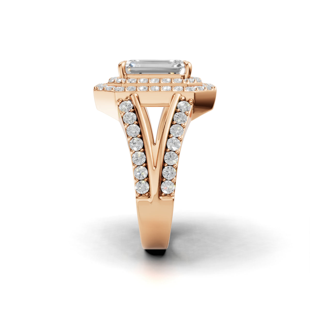 Rose Gold - Emerald