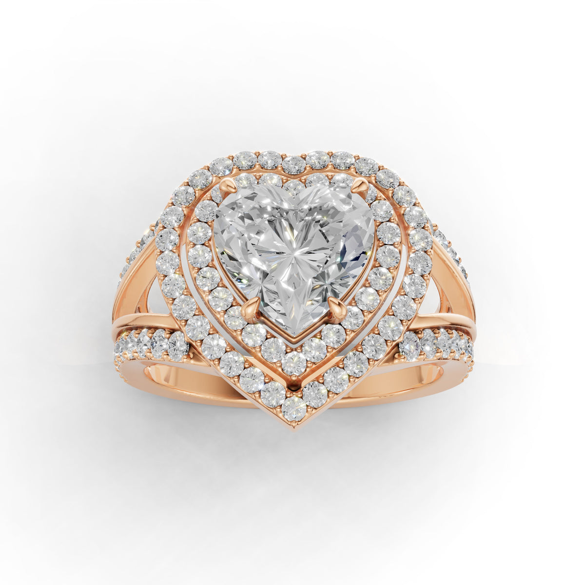 Rose Gold - Heart