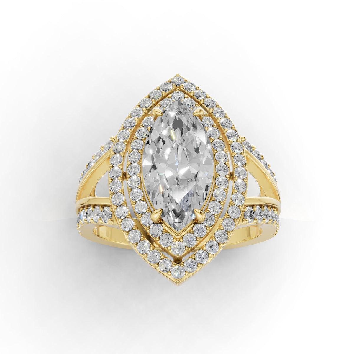 Yellow Gold - Marquise