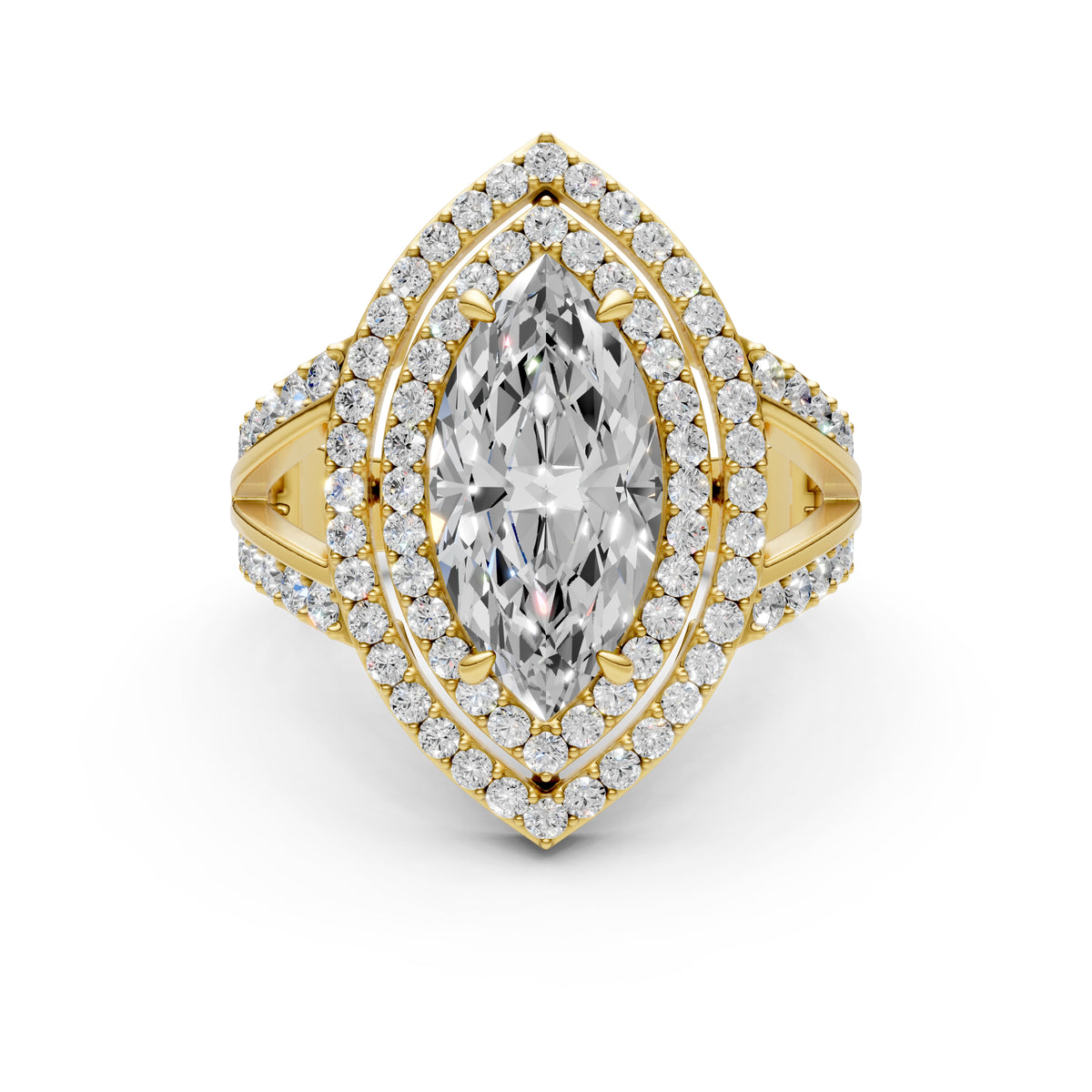 Yellow Gold - Marquise