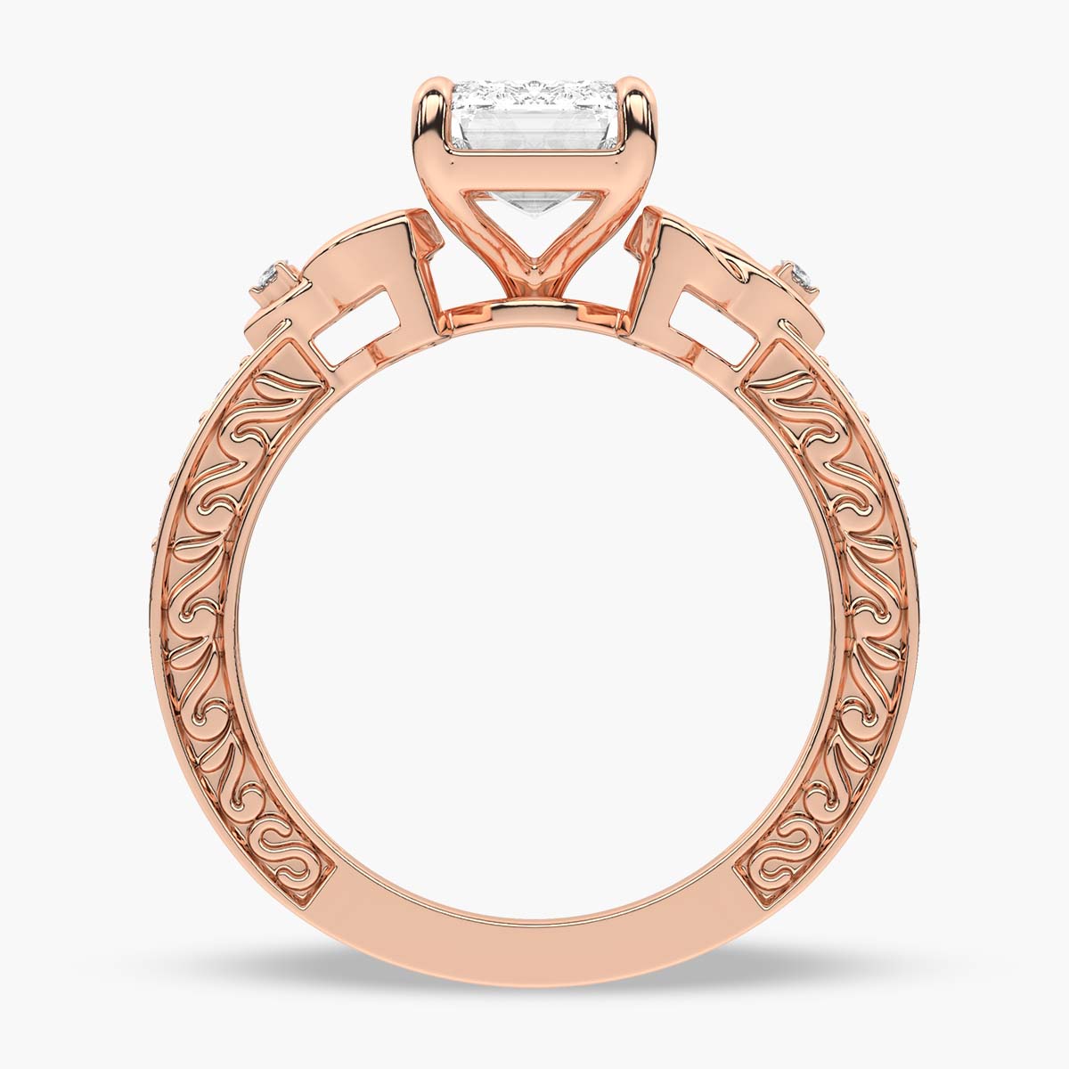 Rose Gold - Emerald