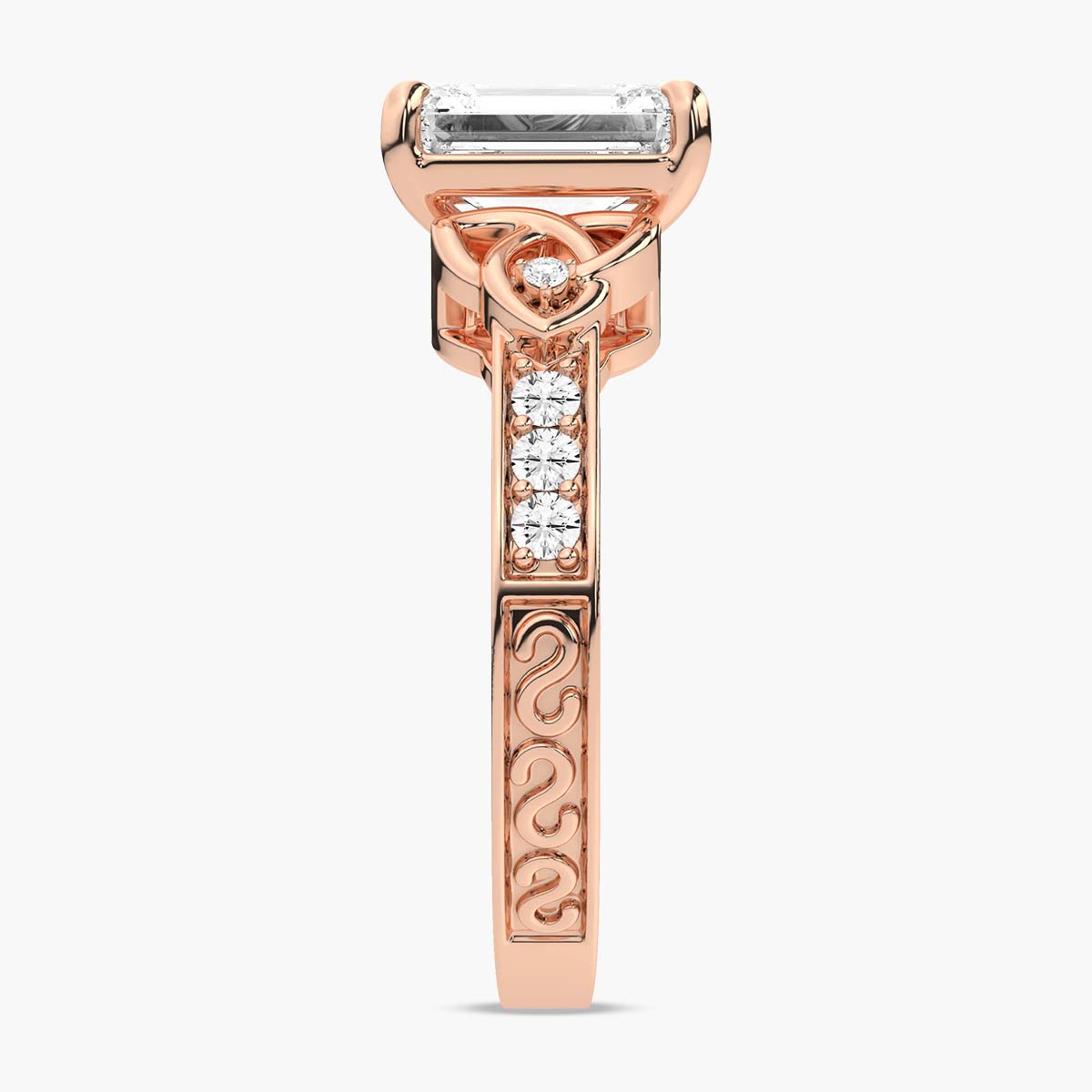 Rose Gold - Emerald