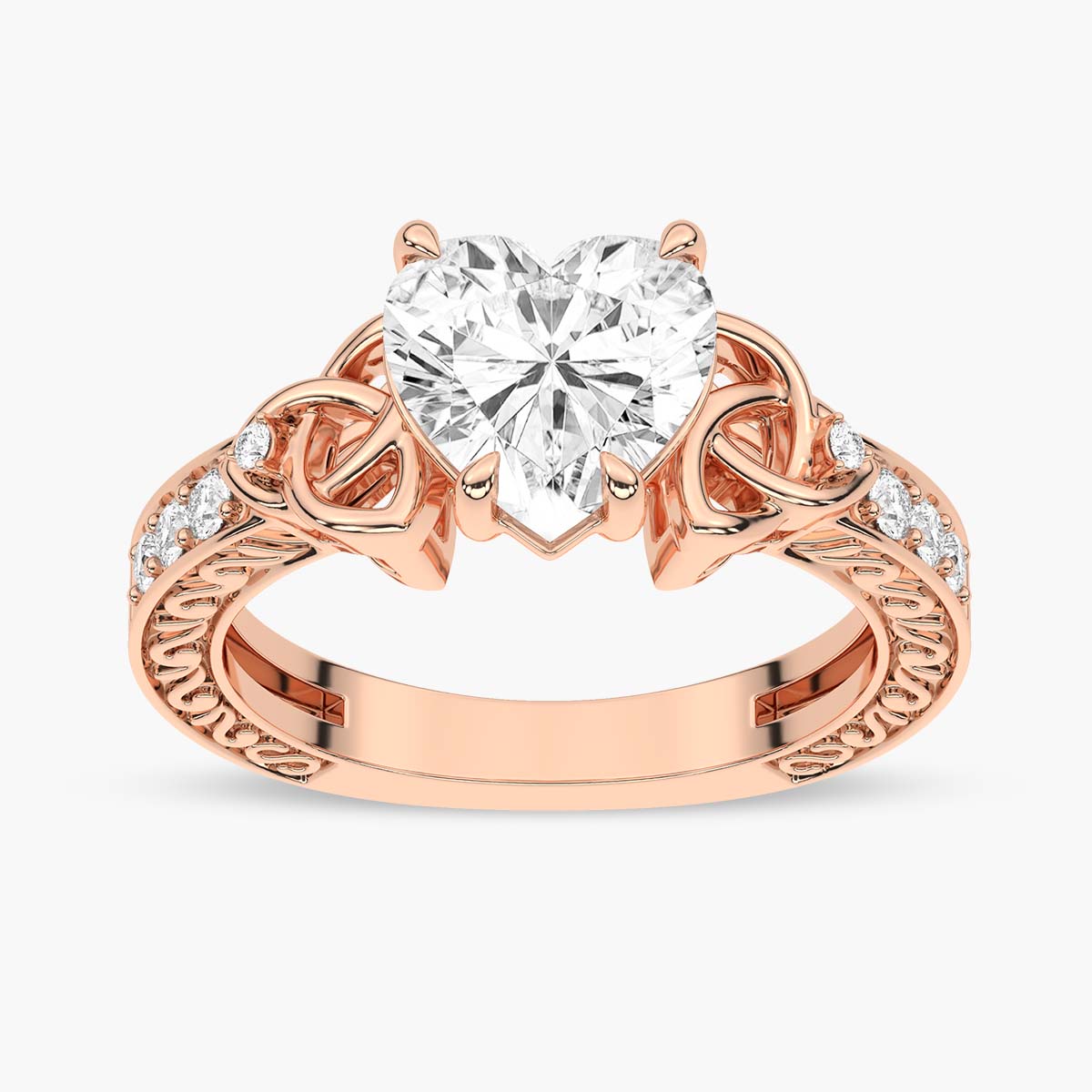 Rose Gold - Heart