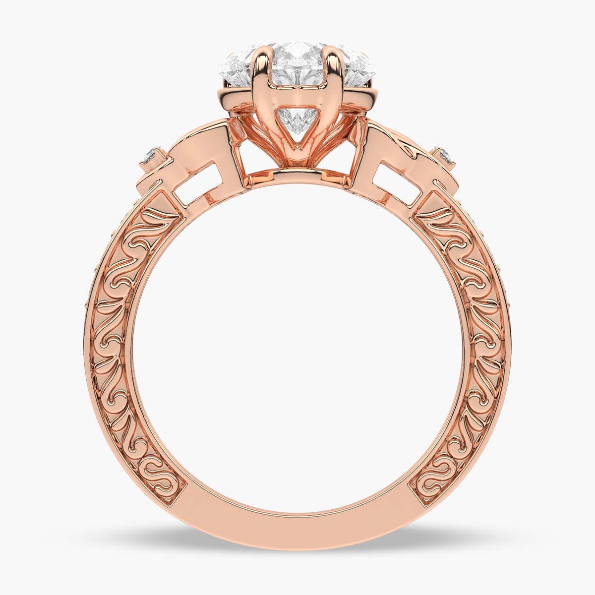 Rose Gold - Heart