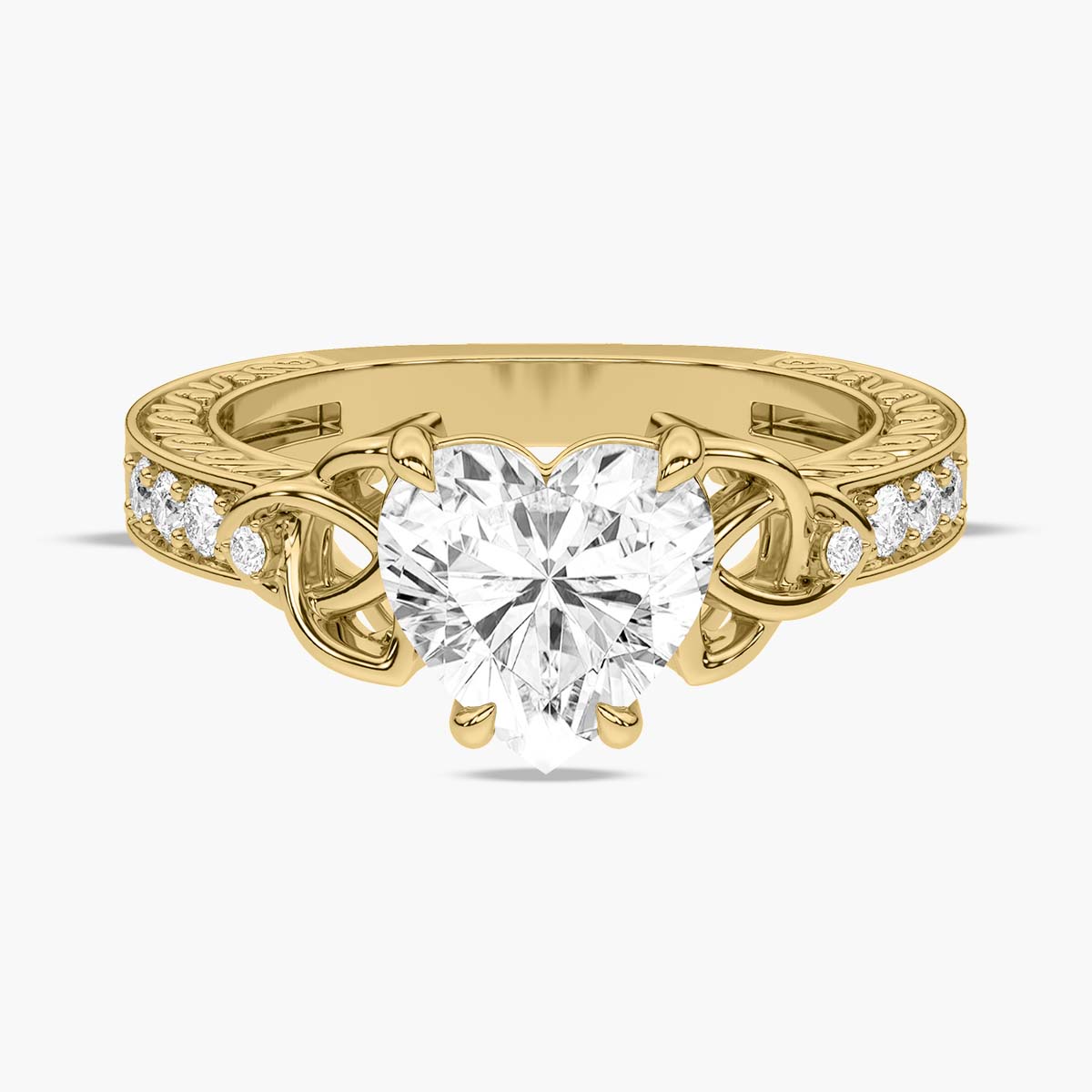 Yellow Gold - Heart