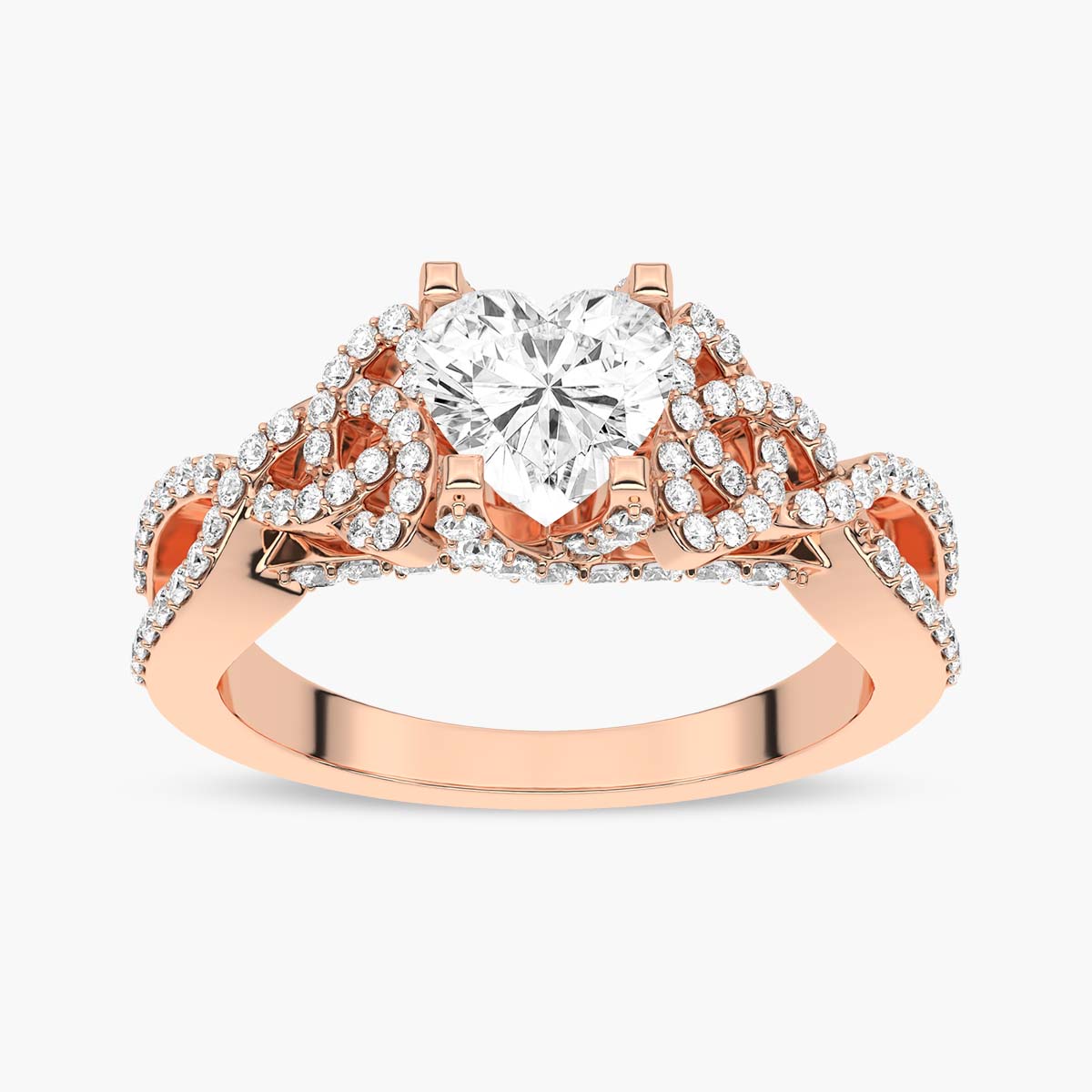 Rose Gold - Heart