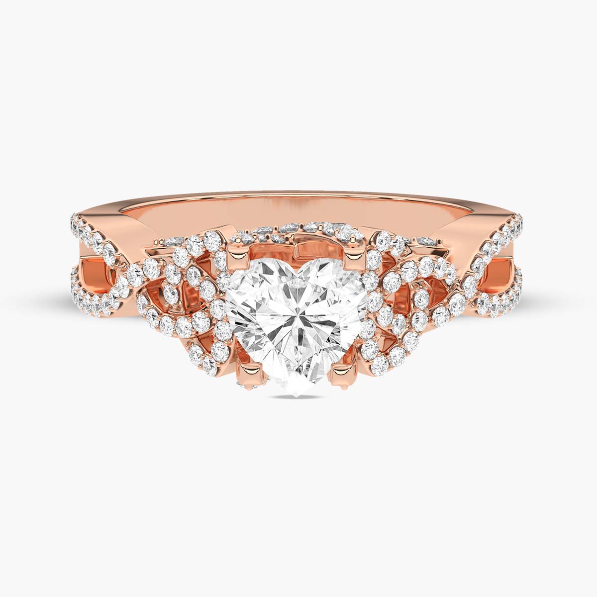 Rose Gold - Heart