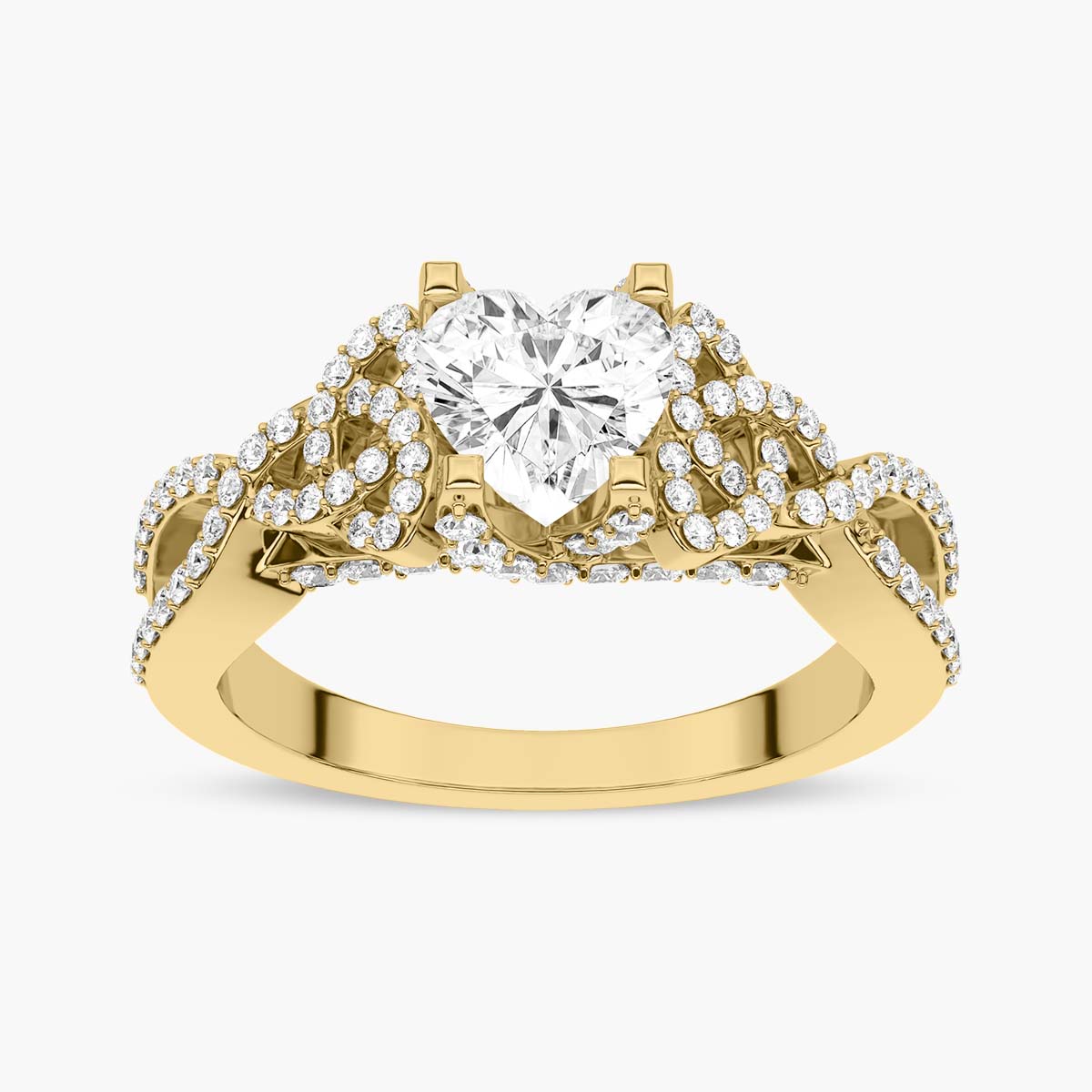 Yellow Gold - Heart