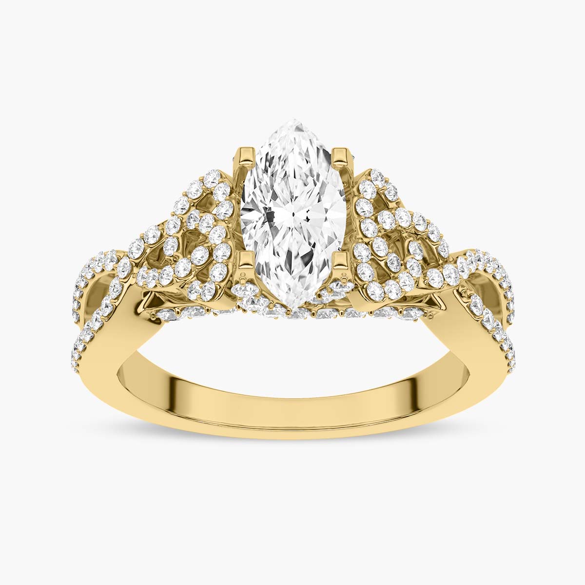 Yellow Gold - Marquise