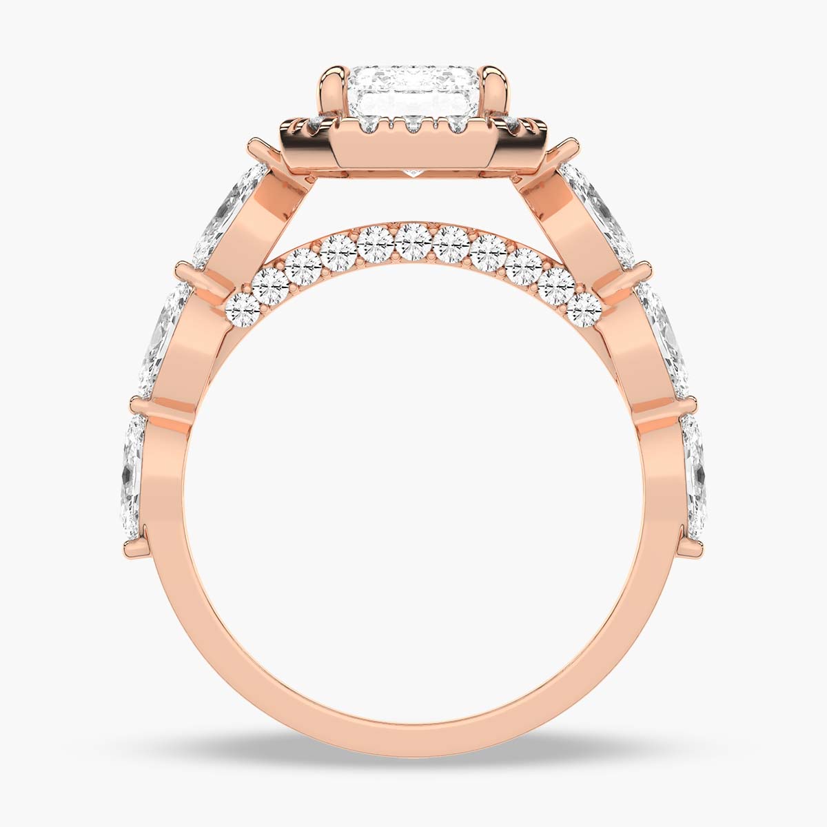 Rose Gold - Emerald