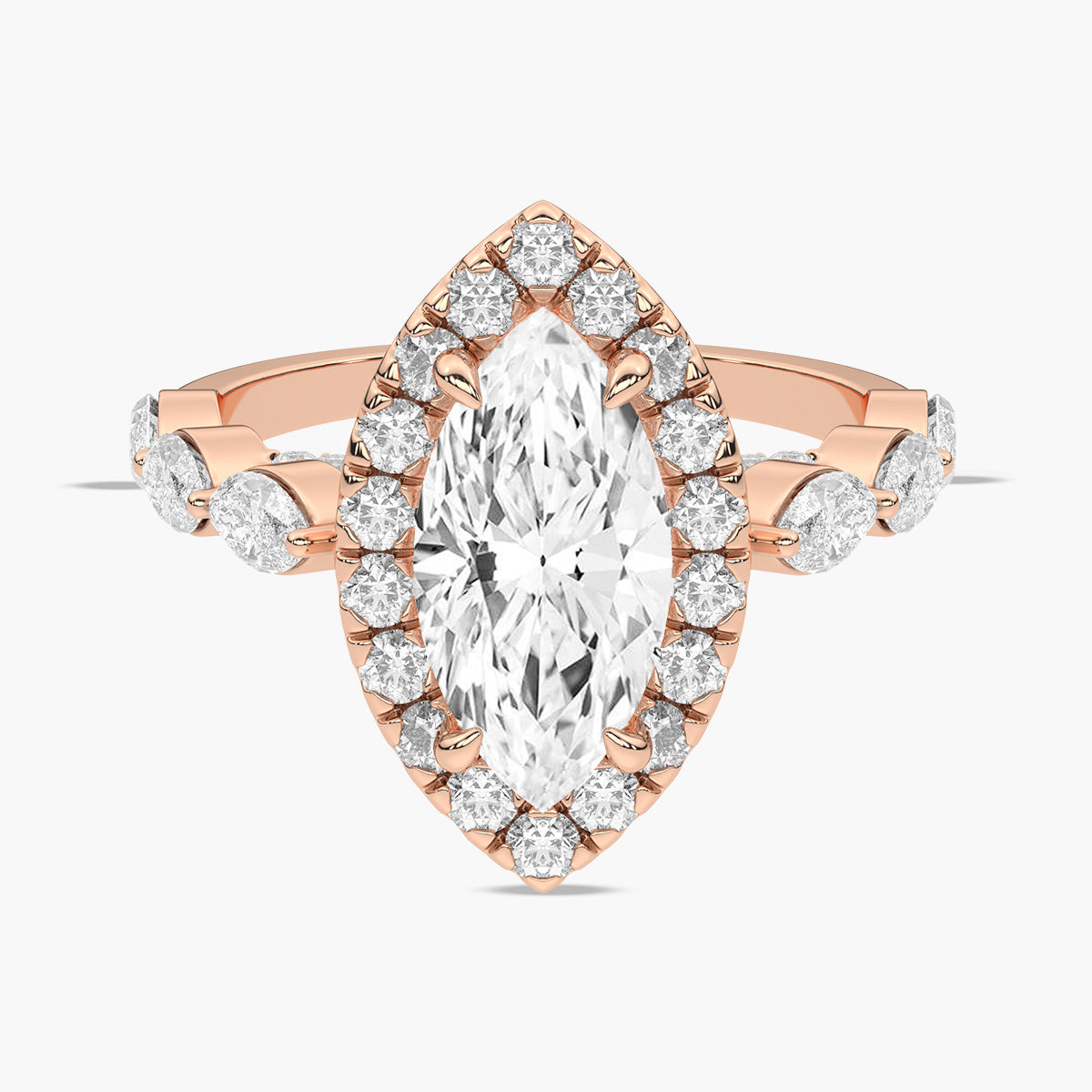 Rose Gold - Marquise