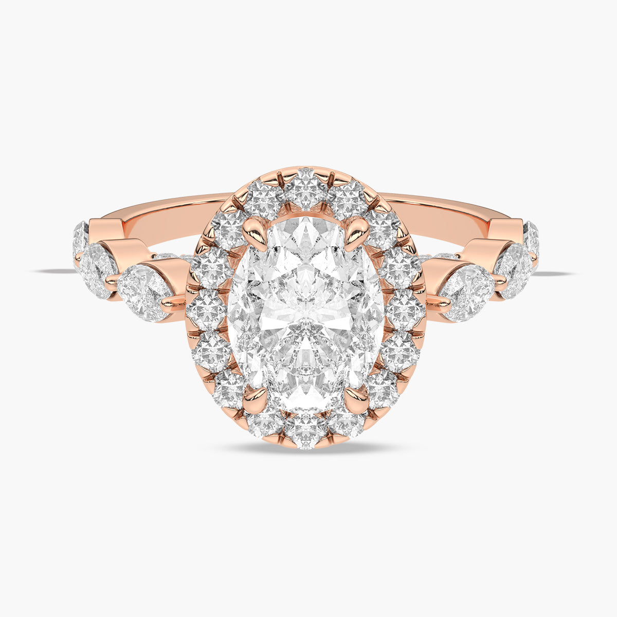 Rose Gold - Oval