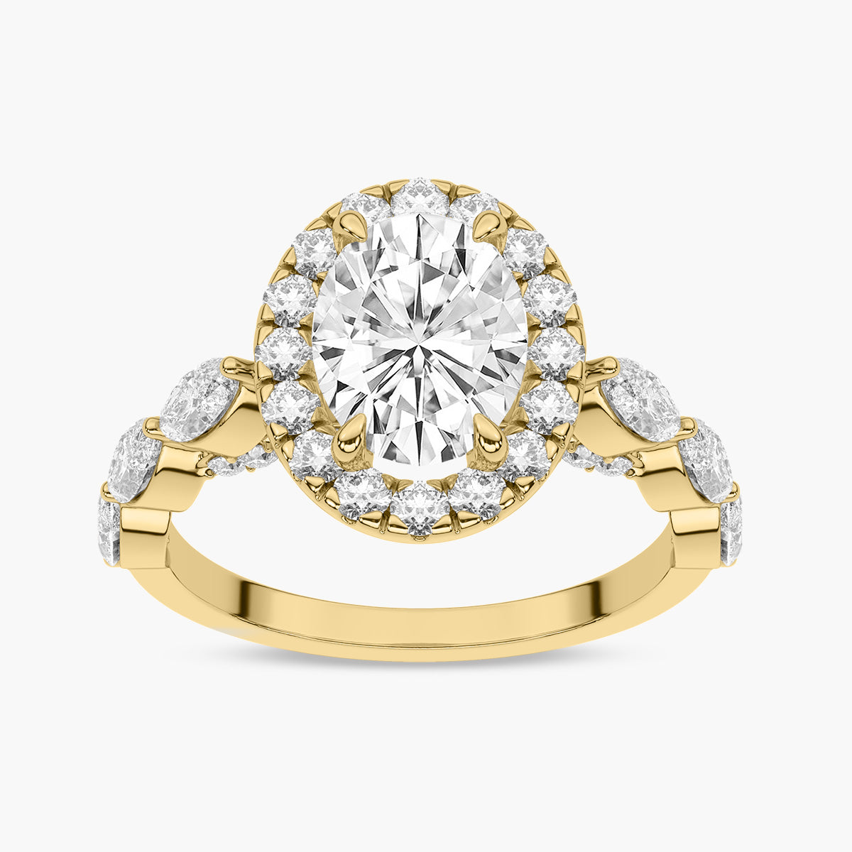Yellow Gold - Oval