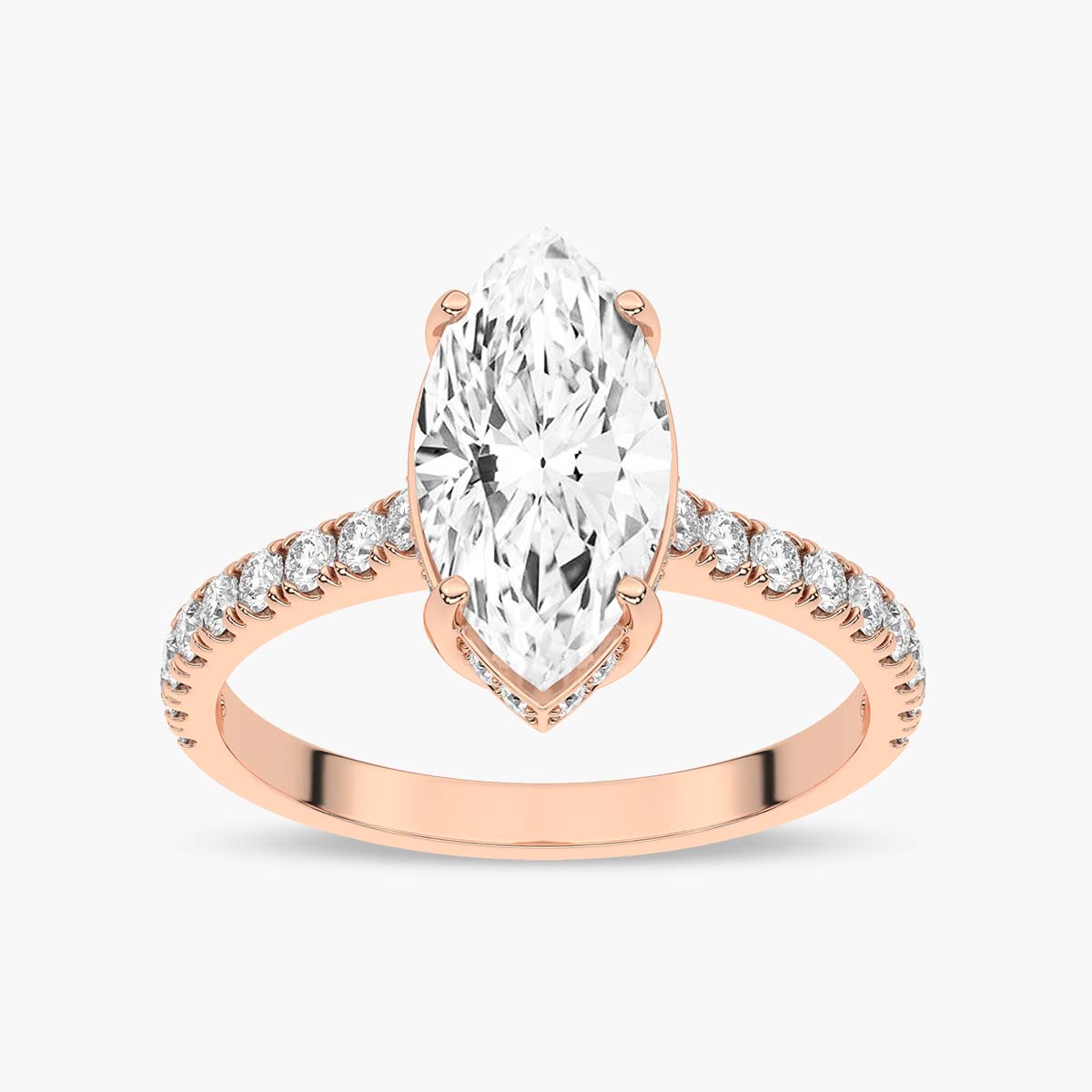 Rose Gold - Marquise