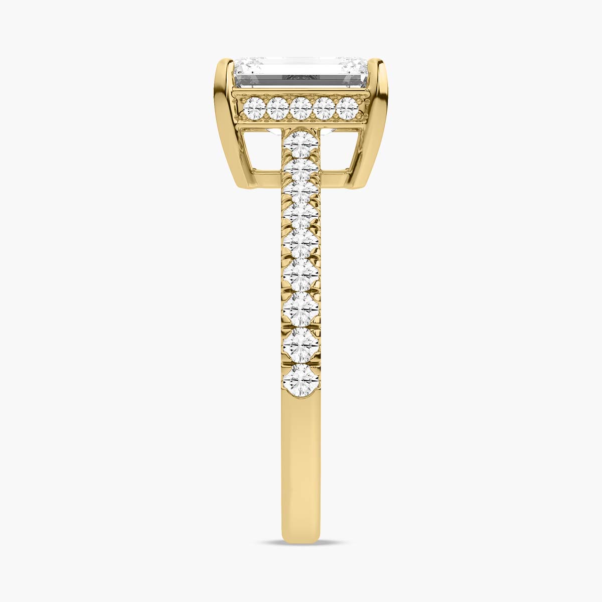 Yellow Gold - Emerald