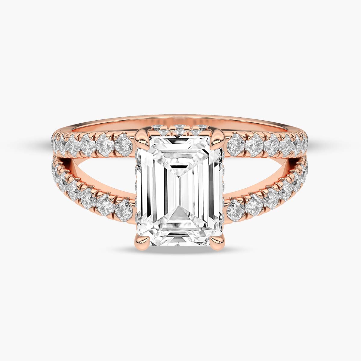 Rose Gold - Emerald