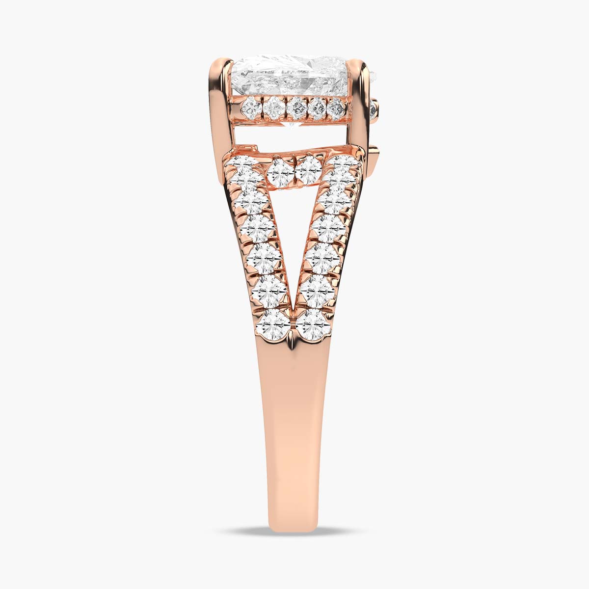 Rose Gold - Heart