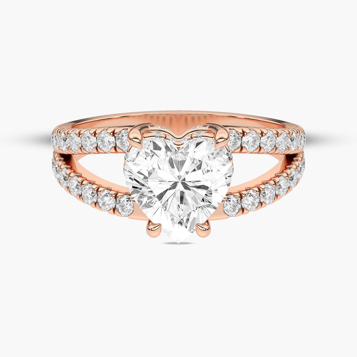 Rose Gold - Heart