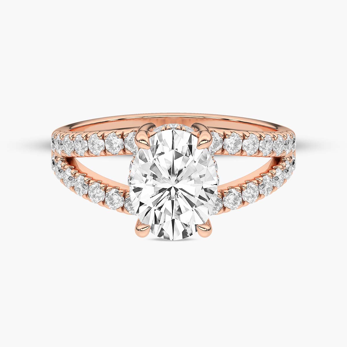Rose Gold - Oval