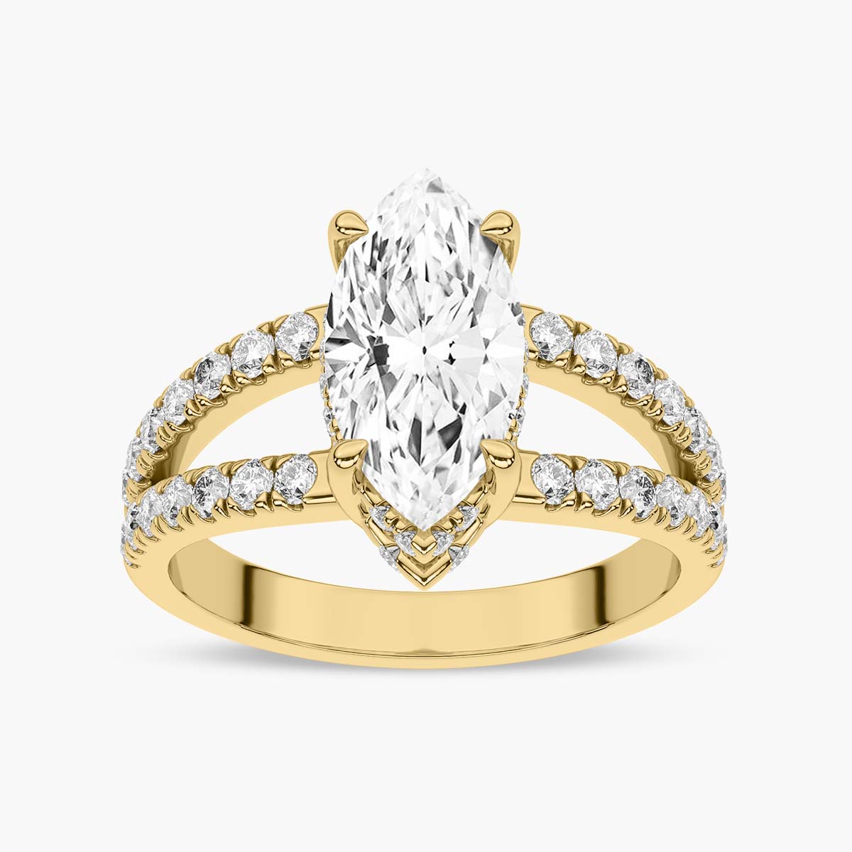 Yellow Gold - Marquise